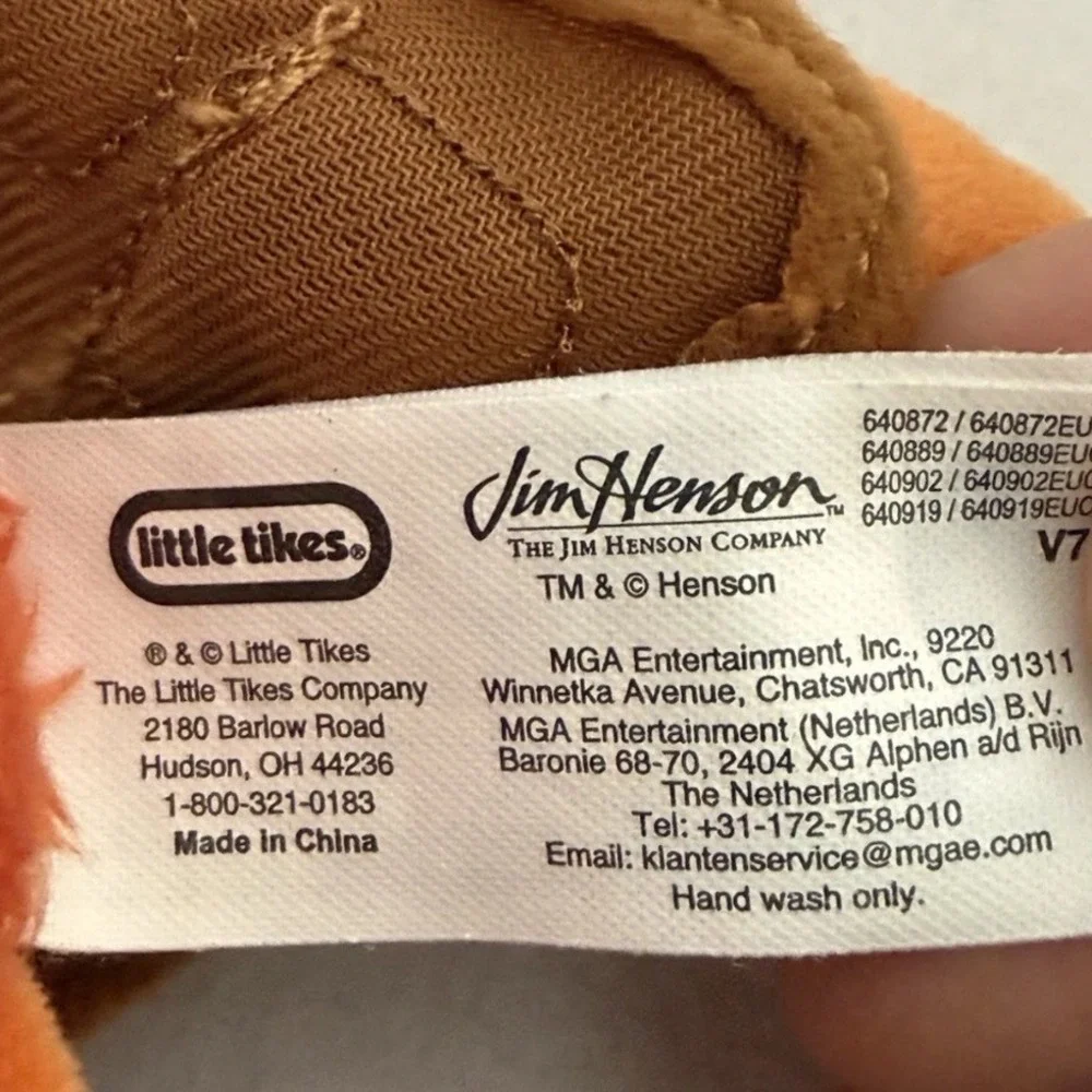 Little Tikes Jim Henson Fraggle Rock Fraggle Plush 12 Inch Stuffed Toy 640872